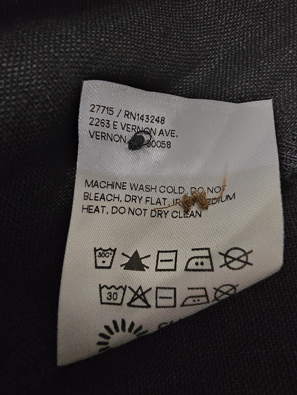 Reformation Folsom Linen Dress Black Button Front Women's 6 Summer Vacation - Picture 10 of 13
